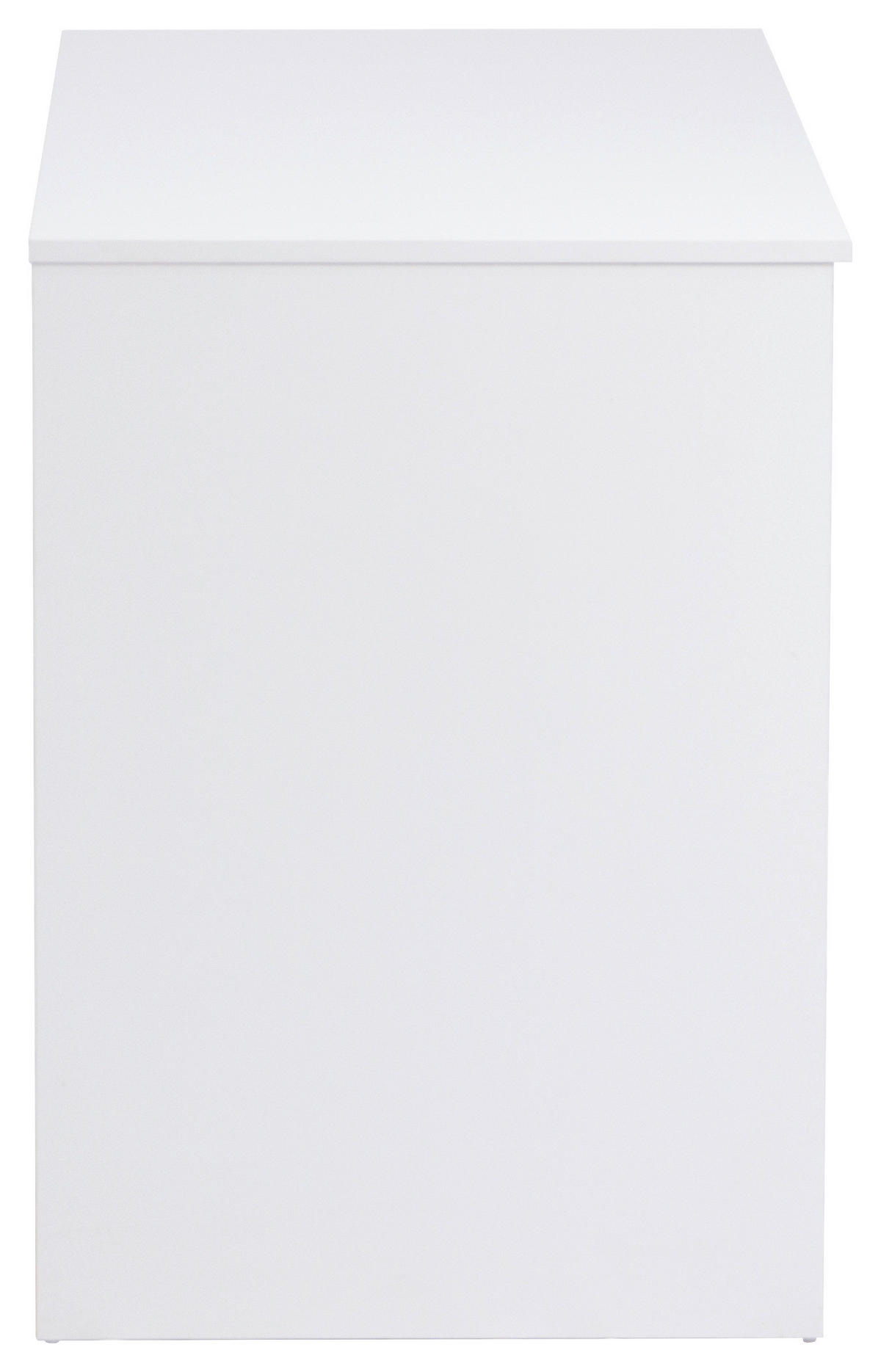 SCHREIBTISCH  Weiss  - Weiss, Modern, Holzwerkstoff (120/76/55cm) - MID.YOU