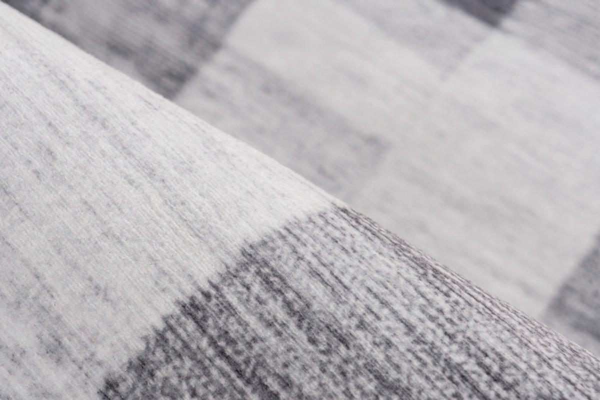 FLACHWEBETEPPICH 120/170 cm Silberfarben rechteckig  - Silberfarben, Basics, Textil (120/170cm) - Kayoom