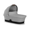 LIEGEWANNE - Hellgrau/Weiß, Basics, Kunststoff/Textil (86/44/56cm) - cybex GOLD
