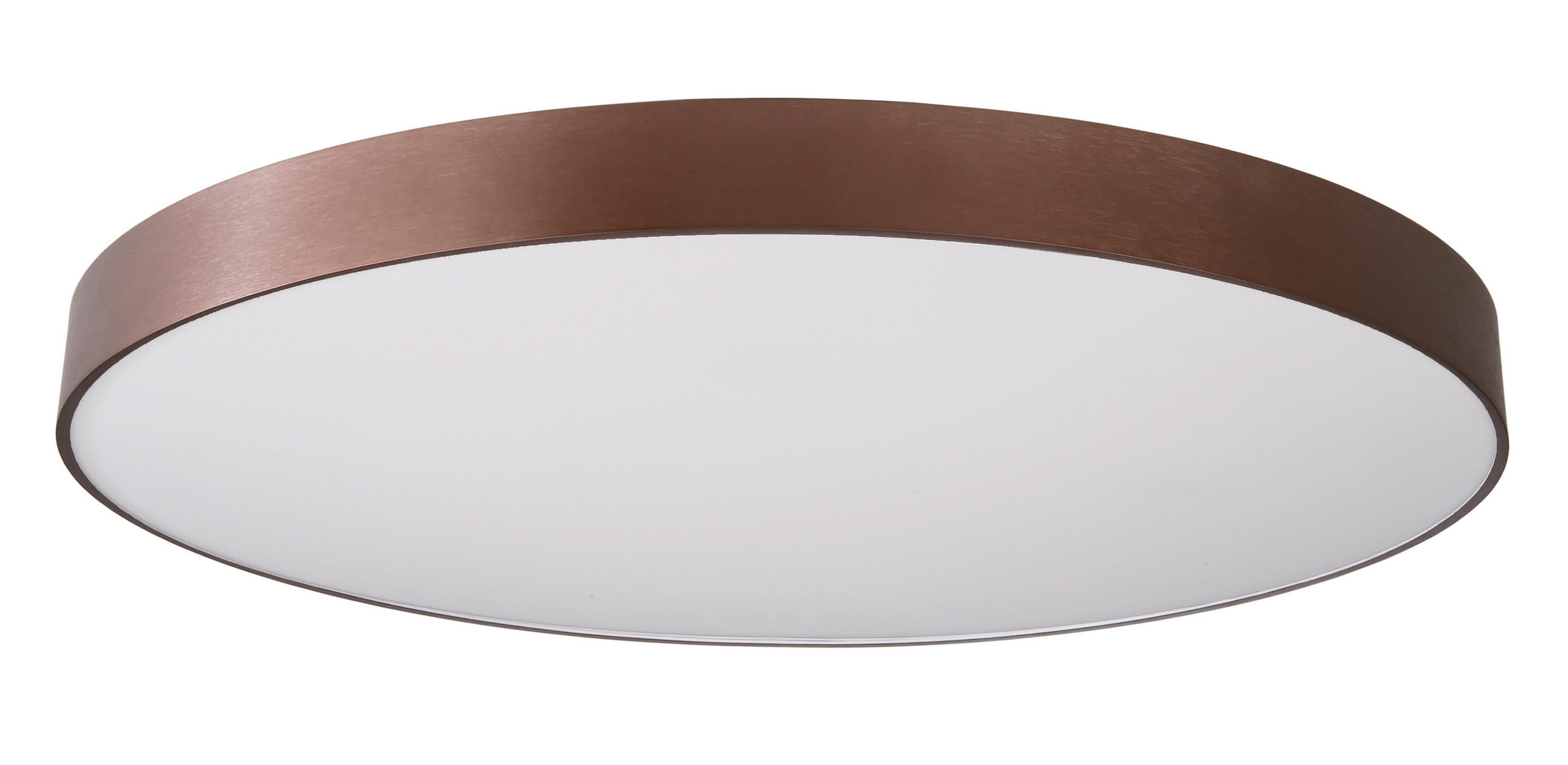 LED-DECKENLEUCHTE Menkar 80/80/9 cm   - Kupferfarben, KONVENTIONELL, Metall (80/80/9cm)