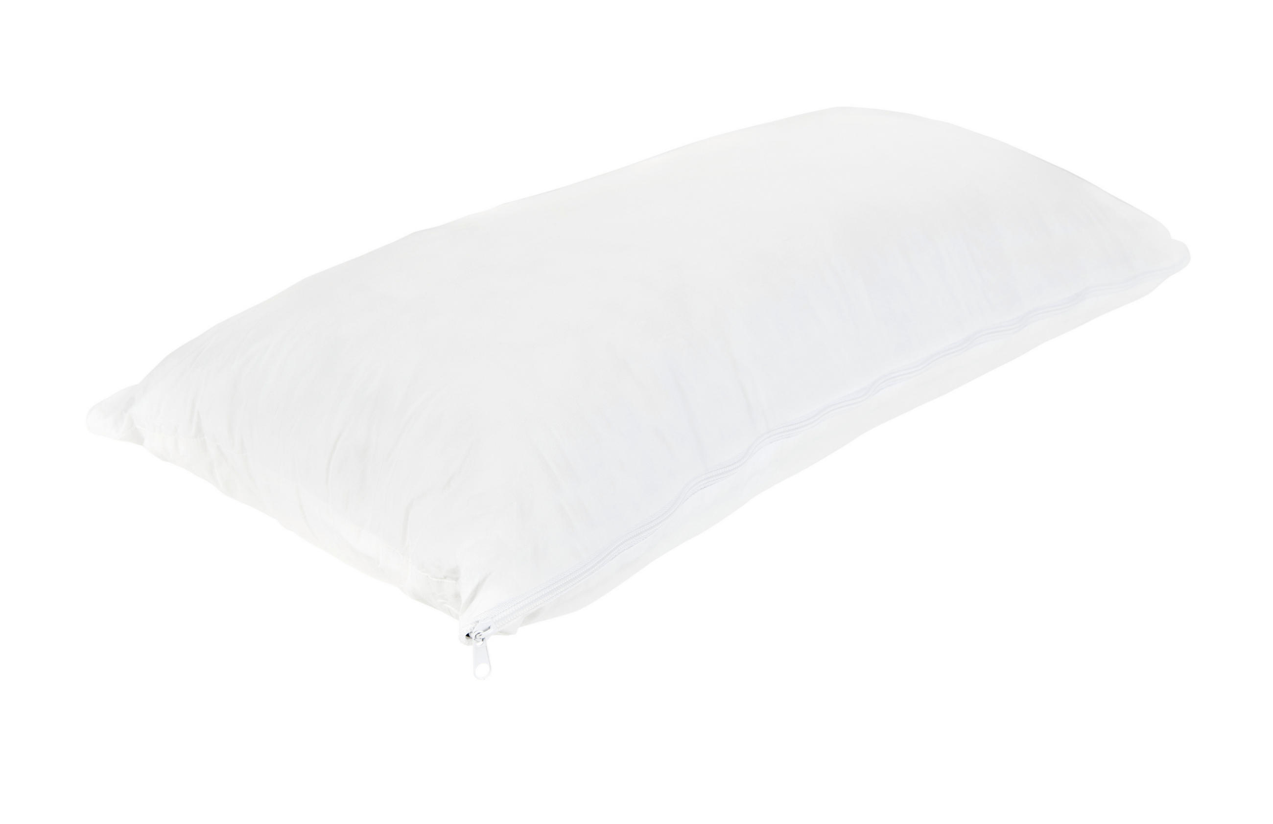 KOPFPOLSTER 40/80 cm  EaZzzy Zipperkissen  - Weiß, Basics, Textil (40/80cm) - Genius