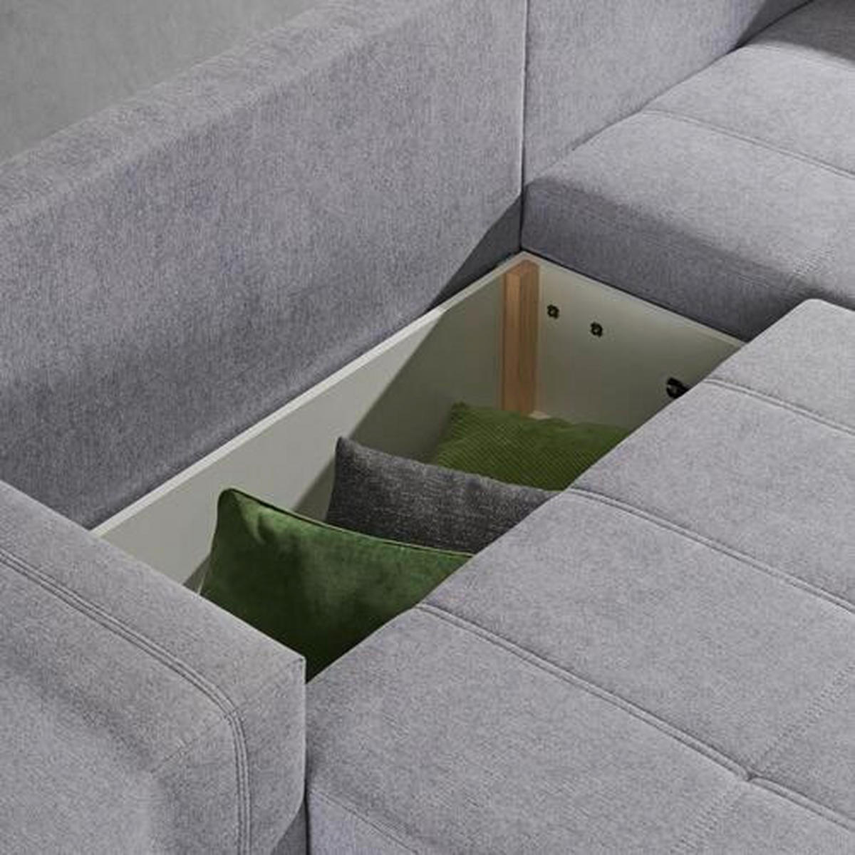 ECKSOFA in Webstoff Rot, Hellrot  238/148 cm  - Hellrot/Rot, KONVENTIONELL, Holz/Textil (238/148cm) - Carryhome