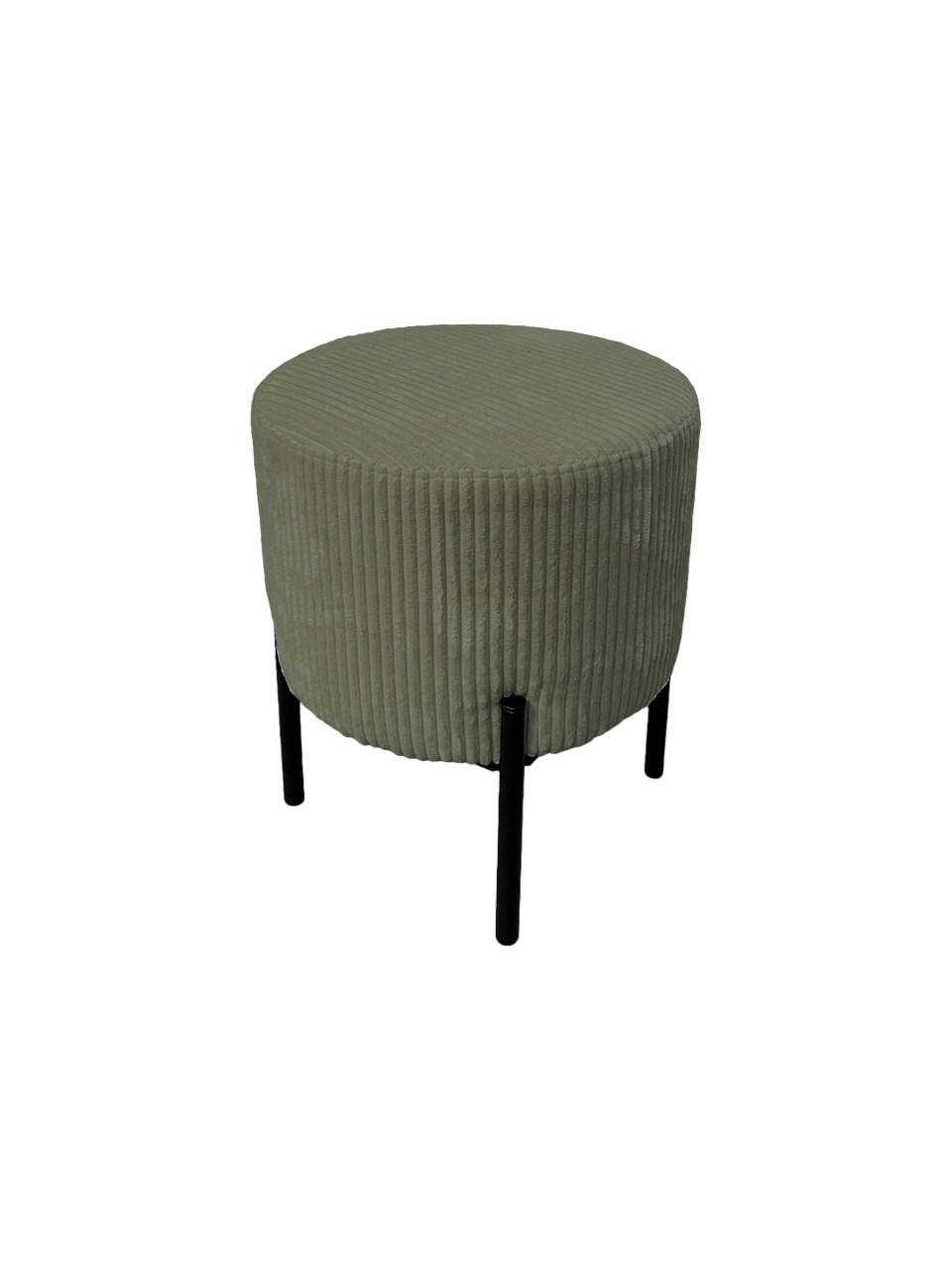 POUF Olivgrün Textil  - Olivgrün, Design, Textil (38/46/38cm) - MID.YOU