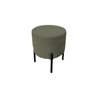 POUF Olivgrün Textil  - Olivgrün, Design, Textil (38/46/38cm) - MID.YOU