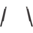 TISCHBEINESET - Schwarz, Natur, Metall (6/91/3cm) - Carryhome