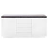 SIDEBOARD  in 150/80/40 cm  - Weiß, Design, Holzwerkstoff (150/80/40cm) - Livetastic