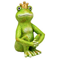 DEKOFROSCH - Hellgrün, Basics, Keramik (23,0/34,0/22,0cm)