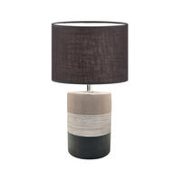 STONA LAMPA - siva/bela, Osnovno, keramika (20/33,50cm)