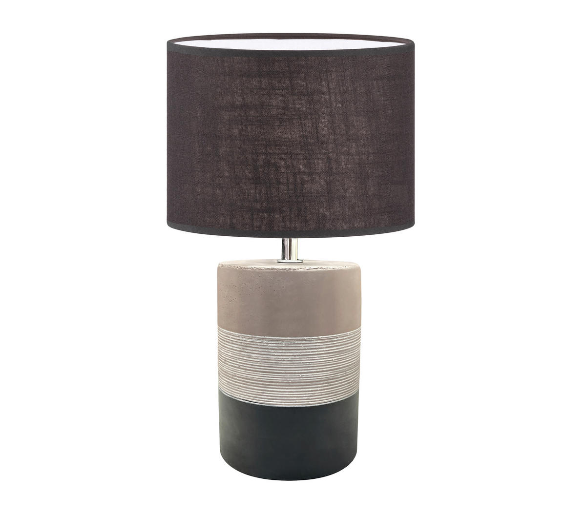 STONA LAMPA - siva/bela, Osnovno, keramika (20/33,50cm)