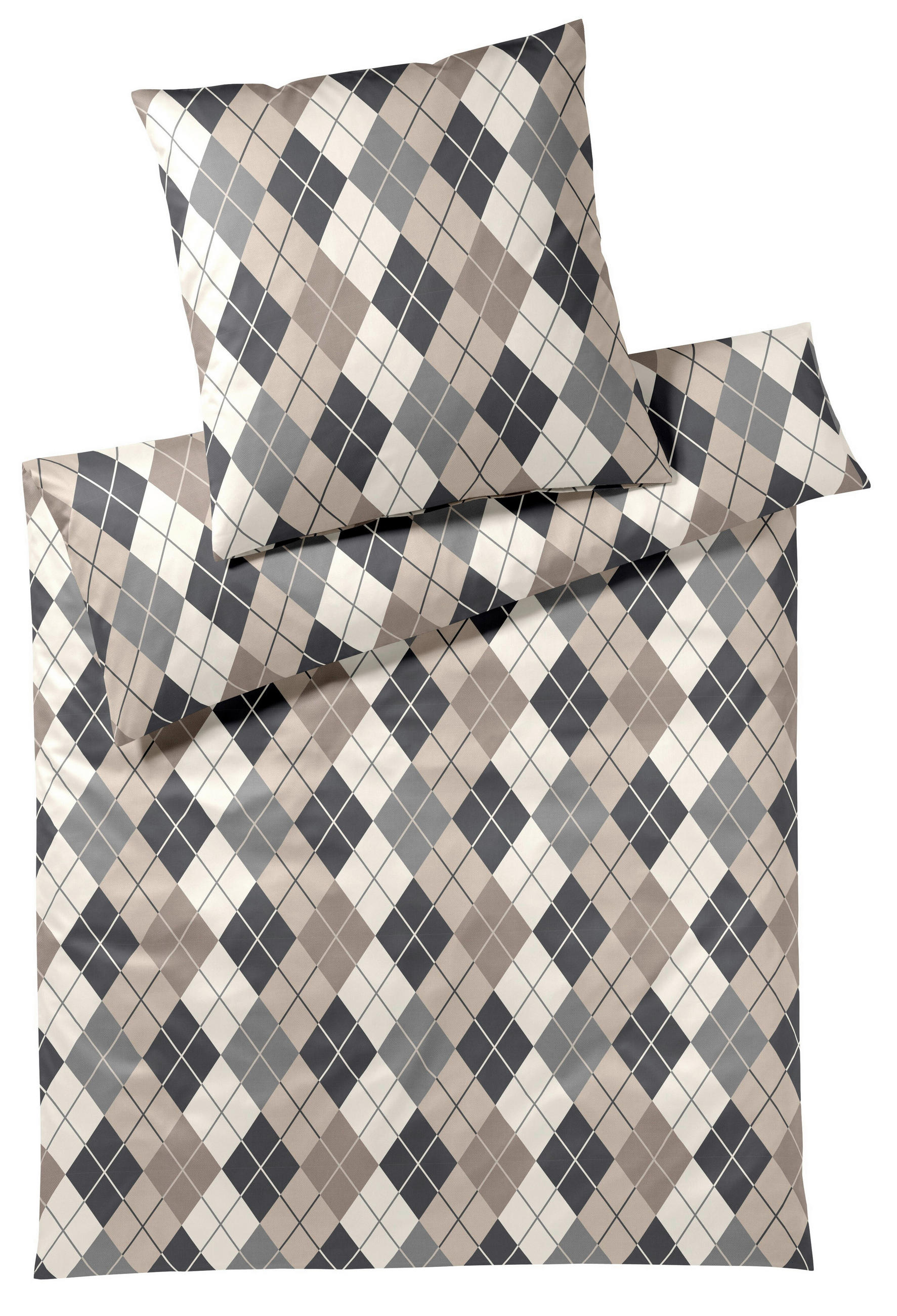 BETTWÄSCHE Flanell 135/200 cm  - Dunkelgrau, KONVENTIONELL, Textil (135/200cm) - Joop!