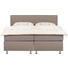 BOXSPRINGBETT 160/200 cm in Schlammfarben - Chromfarben/Schlammfarben, KONVENTIONELL, Leder/Metall (160/200cm) - Esposa BOXSPRINGBETT 160/200 cm in Schlammfarben - Chromfarben/Schlammfarben, KONVENTIONELL, Leder/Metall (160/200cm) - Esposa