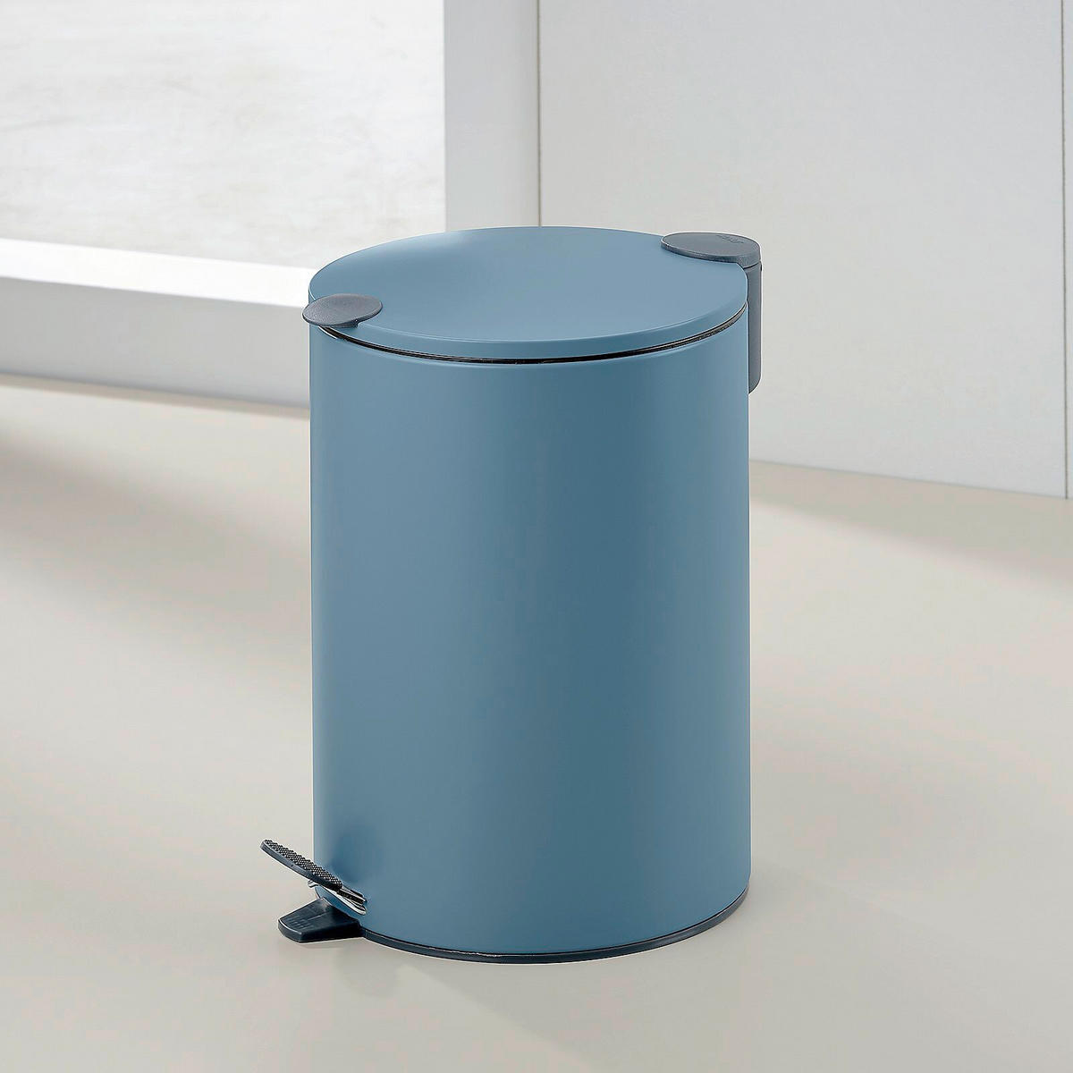 KOSMETIKEIMER MATS 3 L  - Blau/Schwarz, Basics, Kunststoff/Metall (17,0/23,0cm) - Kela