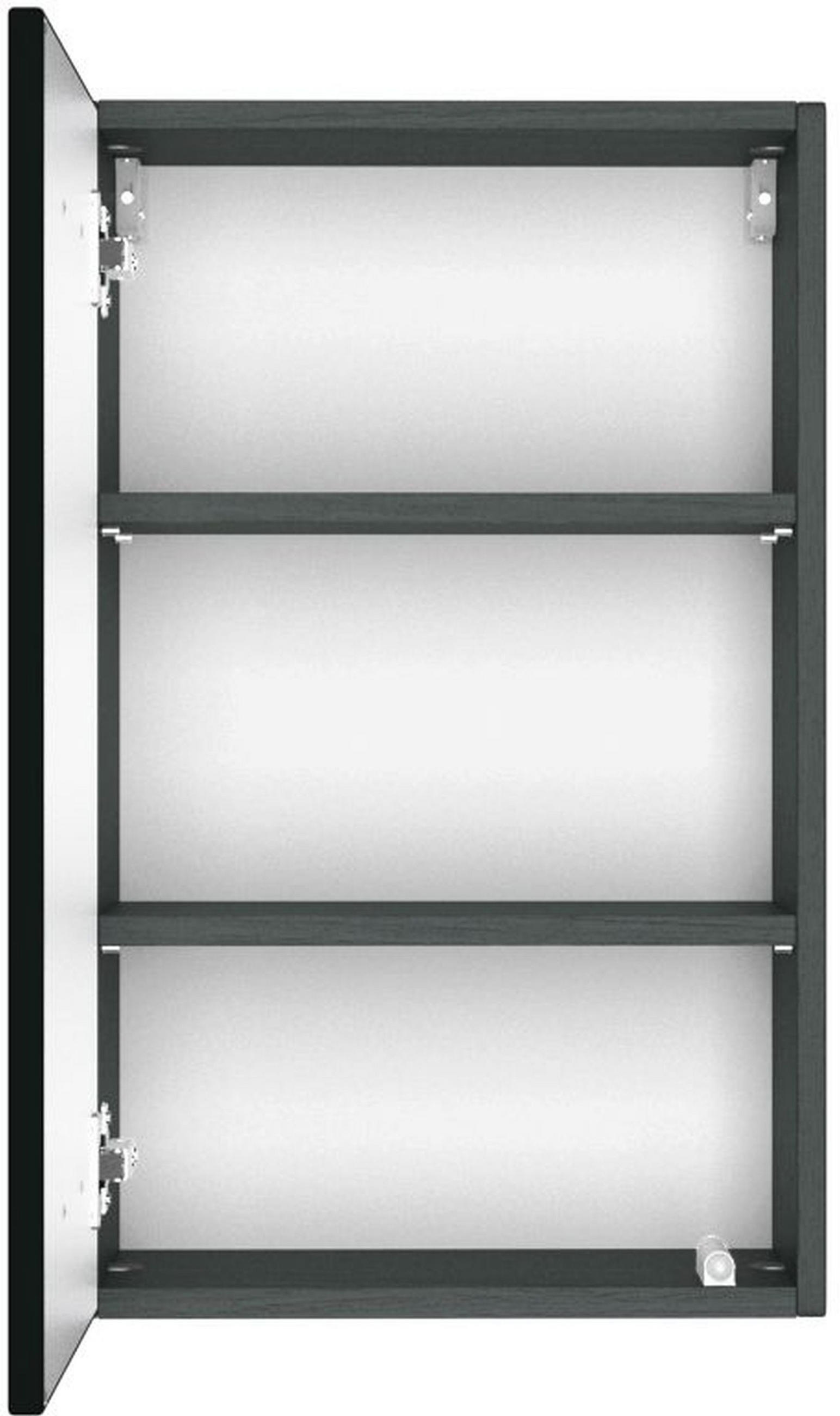 HÄNGESCHRANK 40/64/20 cm  - Grau, Design, Holzwerkstoff (40/64/20cm) - Held