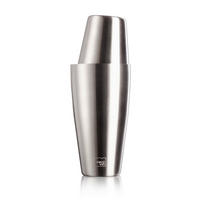 POSUDA ZA MIJEŠANJE KOKTELA Cocktail  - boje oplemenjenog čelika, Basics, metal (9.5/17.5/9.5cm) - Vacu Vin