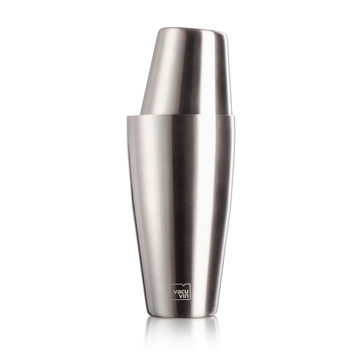 POSUDA ZA MIJEŠANJE KOKTELA Cocktail  - boje oplemenjenog čelika, Basics, metal (9.5/17.5/9.5cm) - Vacu Vin