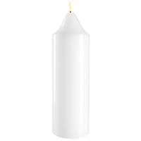 ALTARKERZE - Weiß, KONVENTIONELL, Paraffin (9/30cm)