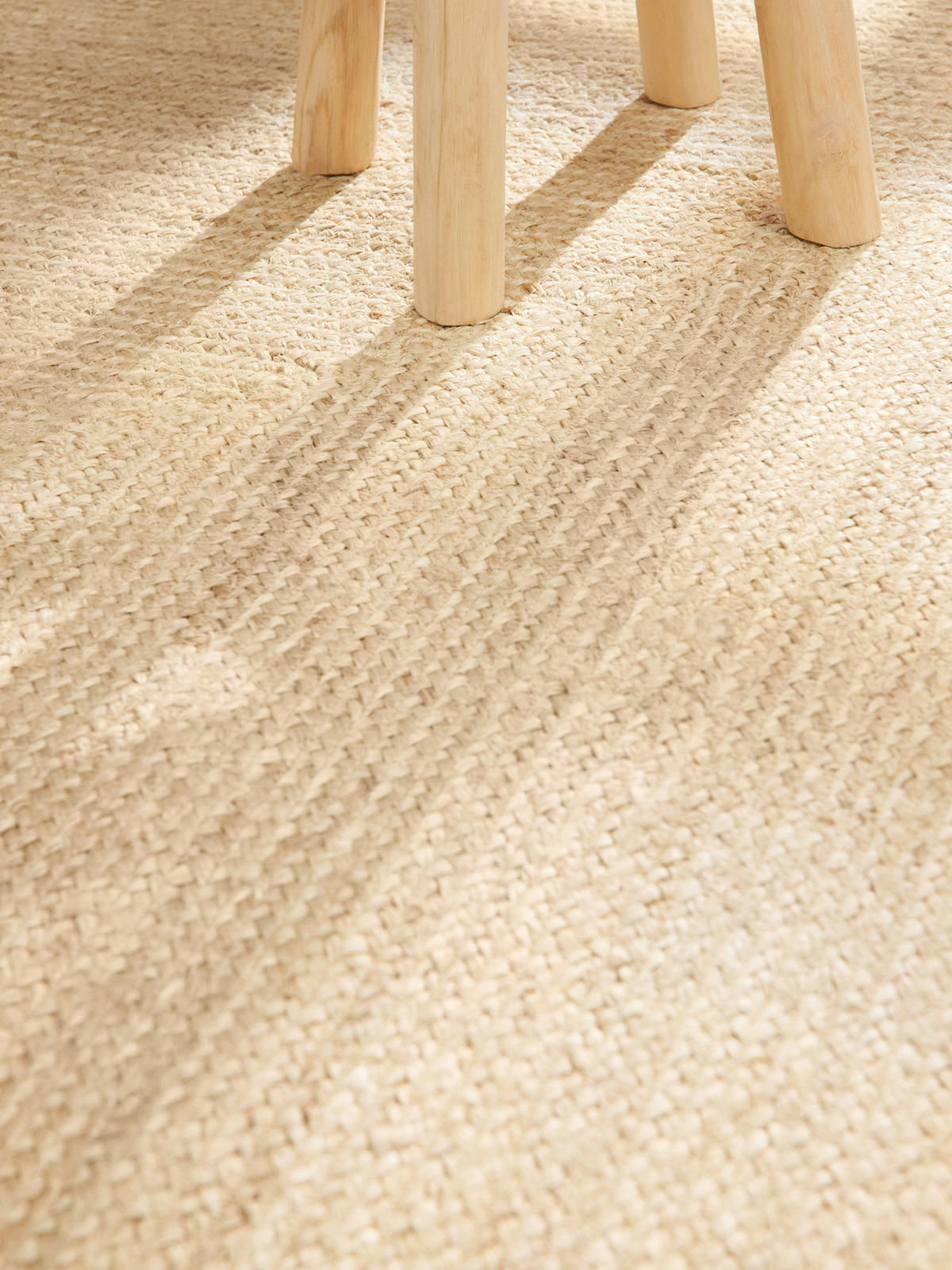 JUTETEPPICH 80/150 cm Sharmila Creme  - Creme, Basics, Textil (80/150cm)