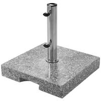 SONNENSCHIRMSTÄNDER Granit Grau  - Grau, Basics, Stein (38/7/38cm) - Doppler