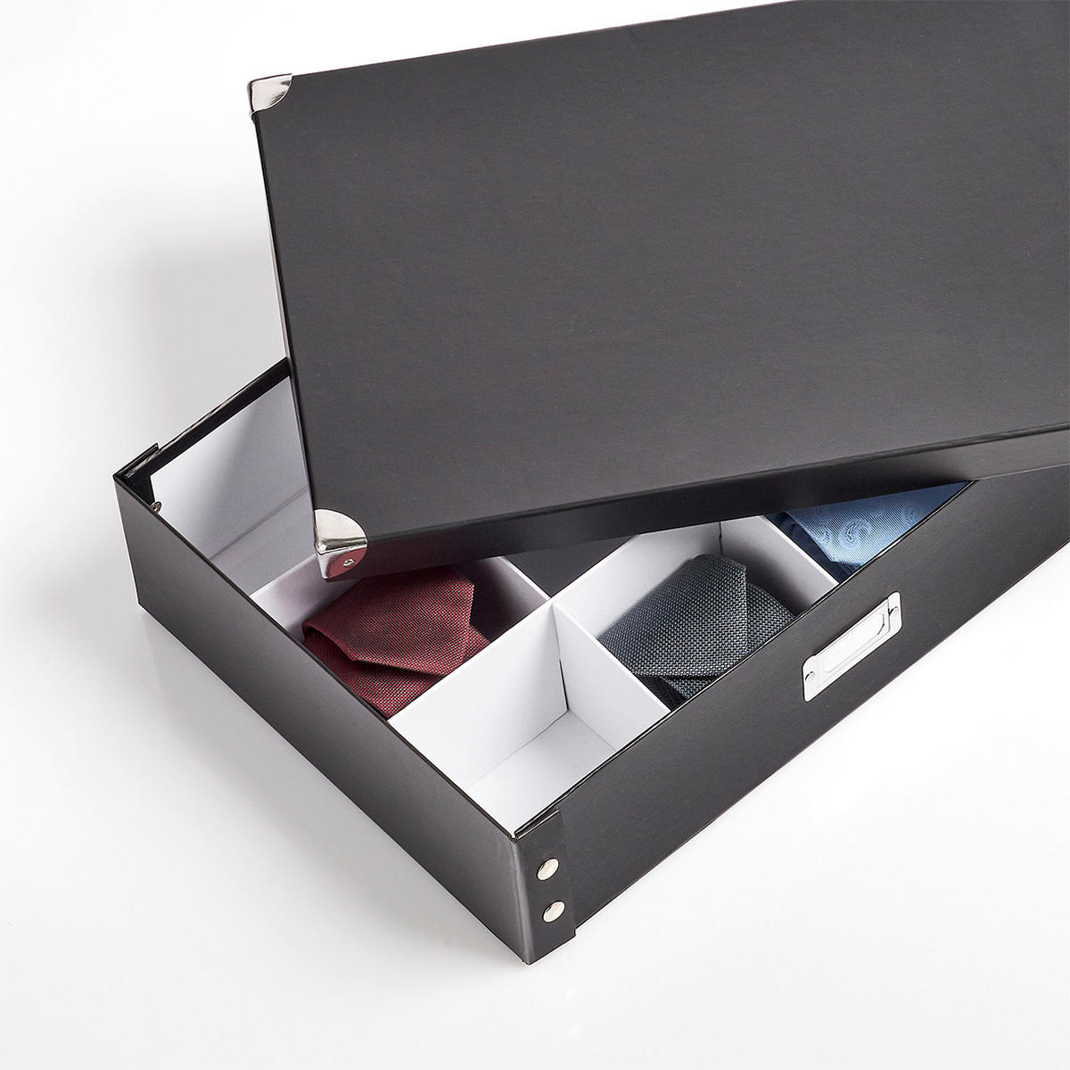 AUFBEWAHRUNGSBOX     - Basics, Karton (44,5/31,5/11cm)