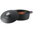 BRATENTOPF 4,7 L - Schwarz, KONVENTIONELL, Metall (29/22,7cm) - Homeware Profession. BRATENTOPF 4,7 L - Schwarz, KONVENTIONELL, Metall (29/22,7cm) - Homeware Profession.