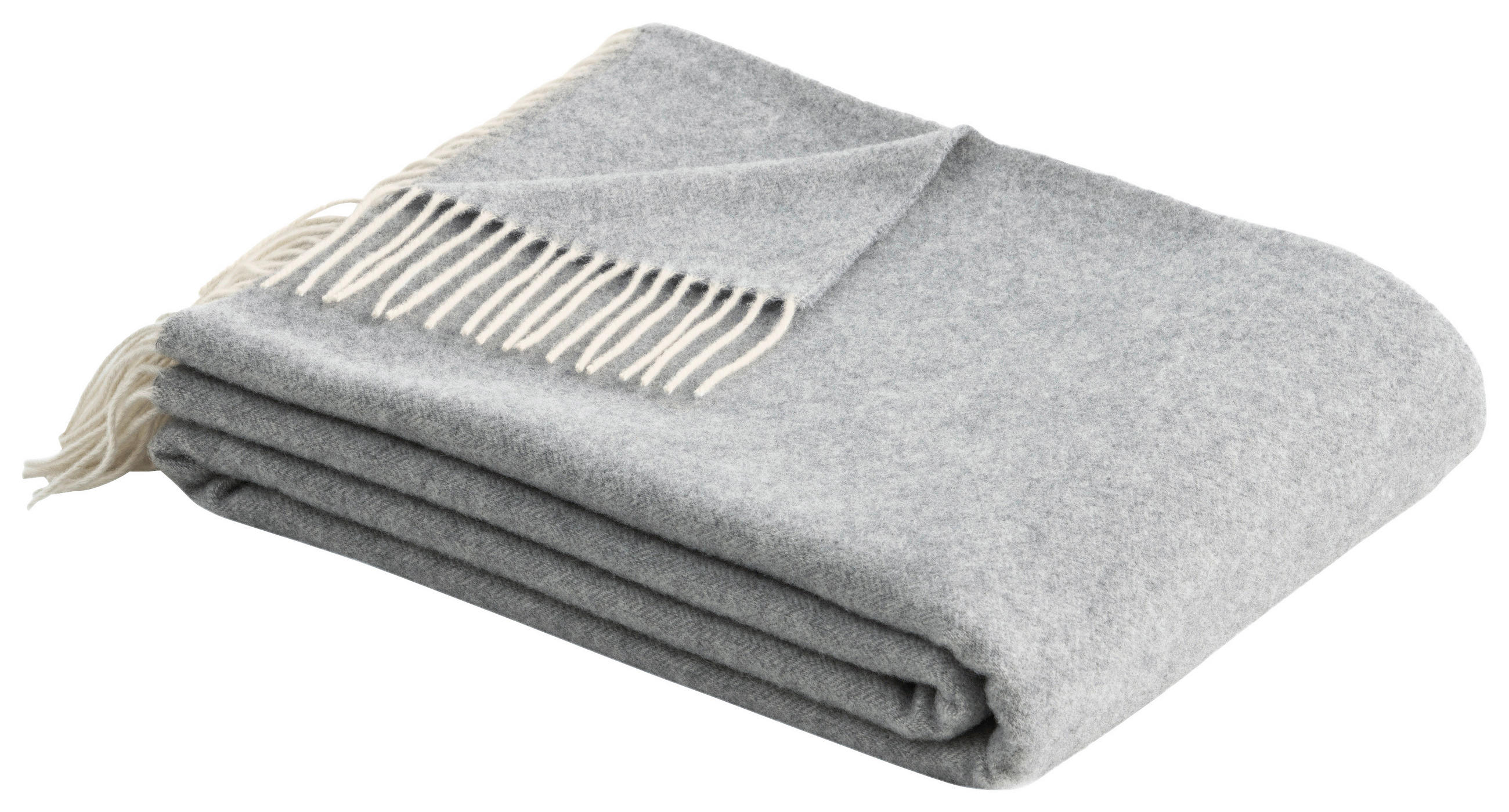 PLAID 150/200 cm  - Grau, Basics, Textil (150/200cm) - Bugatti