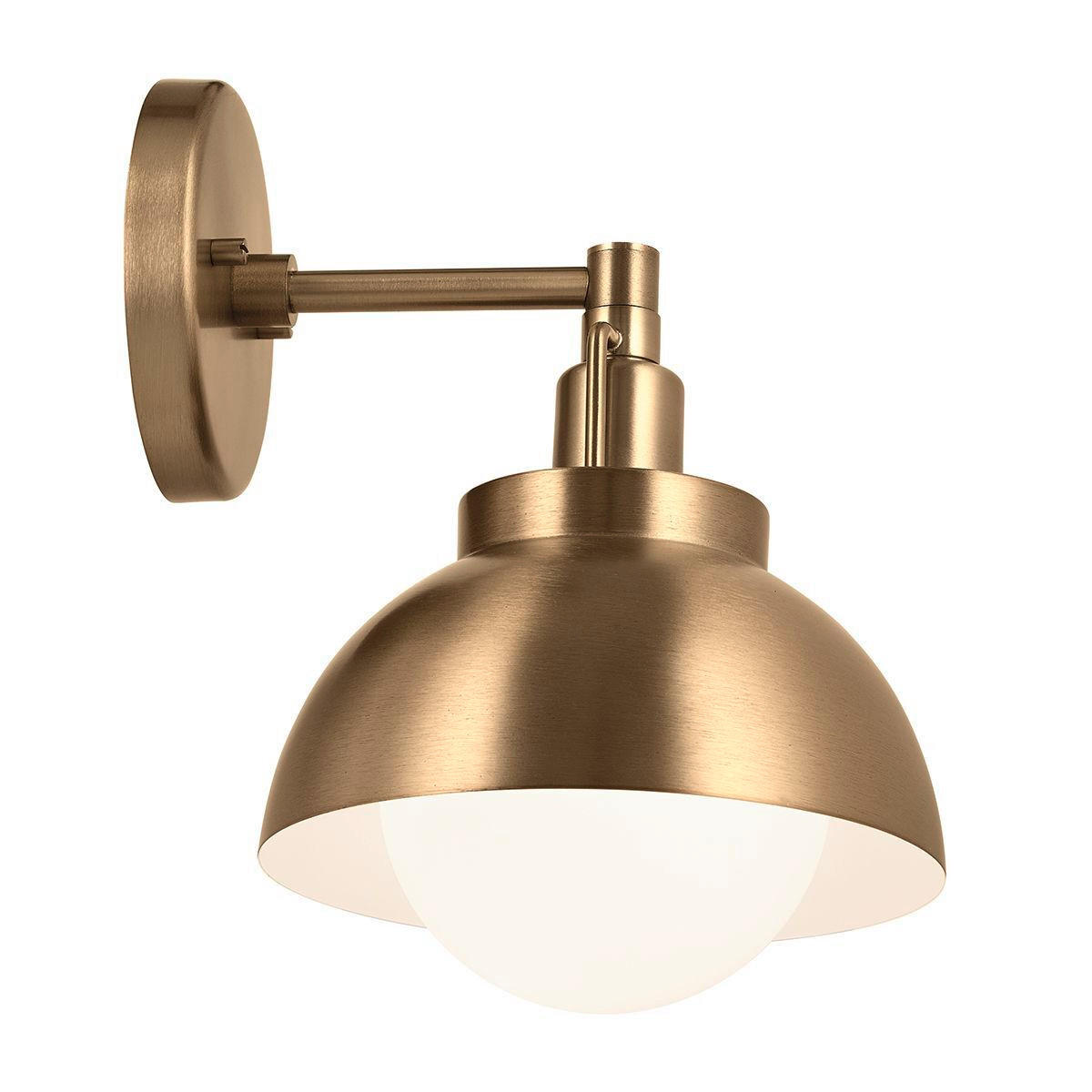 VÄGGLAMPA   - champagne, Klassisk, metall (22,7/20,3/24,1cm) - Elstead Lighting