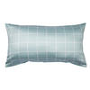 KISSENHÜLLE Giulietta 40/80 cm  - Hellgrün/Weiß, KONVENTIONELL, Textil (40/80cm) - Janine