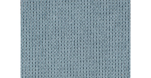 ECKSOFA Hellblau Mikrofaser  - Chromfarben/Hellblau, Design, Textil/Metall (301/207cm) - Xora