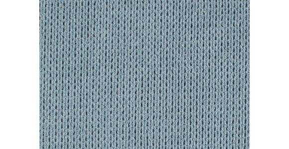 ECKSOFA in Mikrofaser Blau  - Blau/Schwarz, Design, Textil/Metall (341/204cm) - Xora