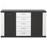 SIDEBOARD 156/90.4/41 cm - Silberfarben/Schwarz, Design, Holzwerkstoff/Kunststoff (156/90.4/41cm) - Xora SIDEBOARD 156/90.4/41 cm - Silberfarben/Schwarz, Design, Holzwerkstoff/Kunststoff (156/90.4/41cm) - Xora