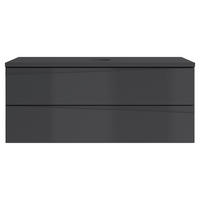 WASCHBECKENUNTERSCHRANK 80/33/47 cm  - Anthrazit, LIFESTYLE, Holzwerkstoff (80/33/47cm) - MID.YOU
