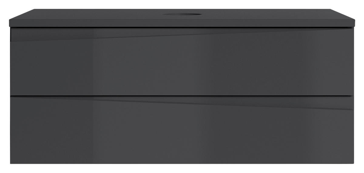 WASCHBECKENUNTERSCHRANK 80/33/47 cm  - Anthrazit, LIFESTYLE, Holzwerkstoff (80/33/47cm) - MID.YOU