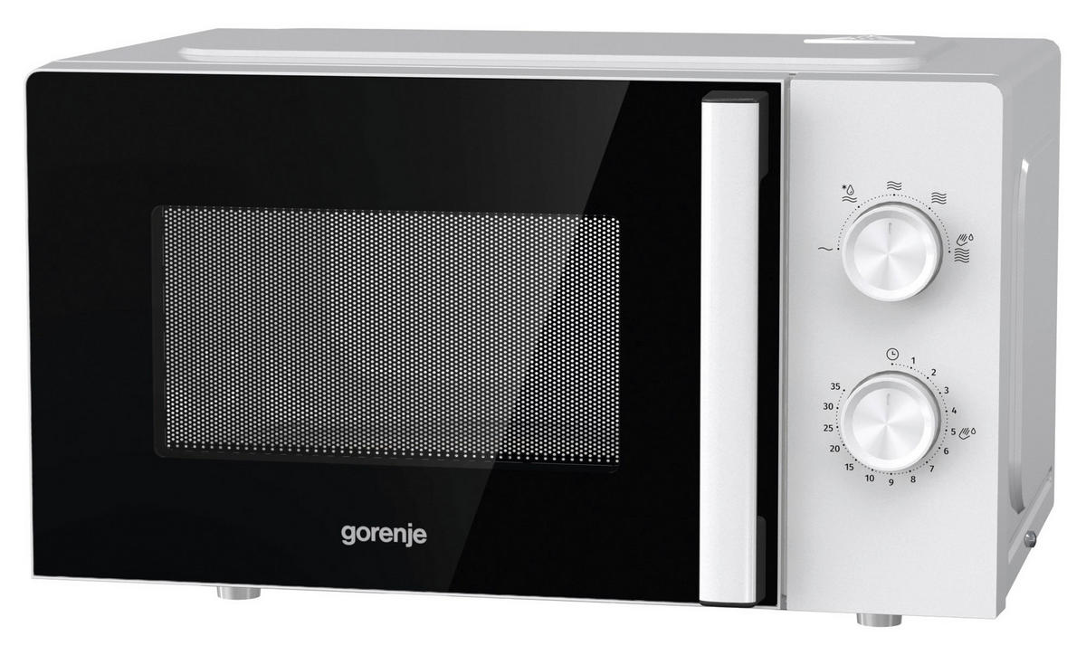 MIKROWELLE MO20E1WH  - Weiß, Basics, Glas/Kunststoff (35,3/45,5/26,1cm) - Gorenje