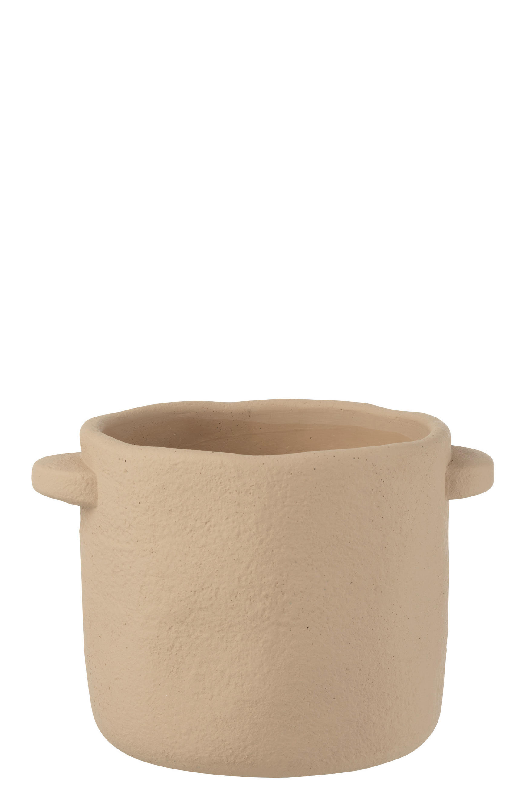 ÜBERTOPF   - Hellbraun, Trend, Stein (25/20/17cm)