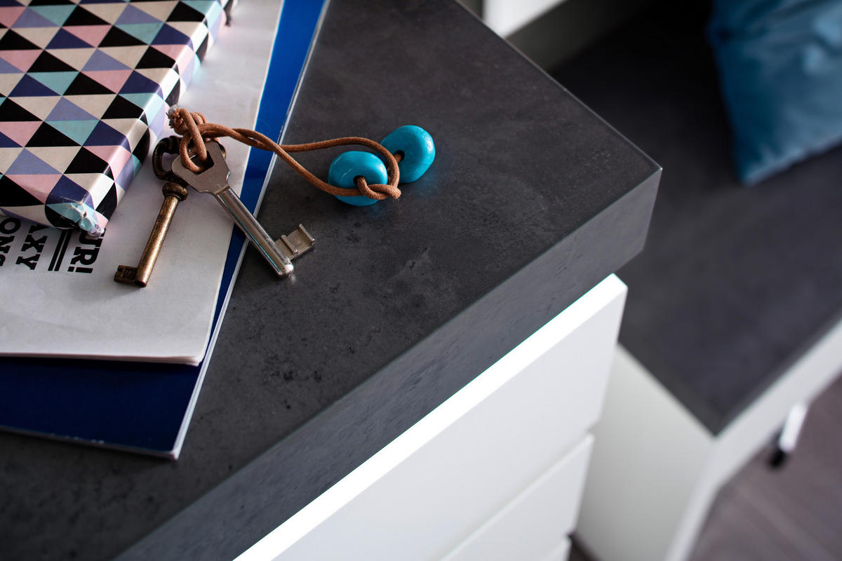 SCHUHSCHRANK 91/97/38 cm  - Weiss/Grau, Design, Holzwerkstoff (91/97/38cm) - Novel