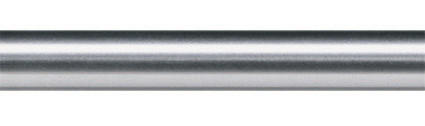 RUNDSTANGE 120 cm  - Edelstahlfarben, Basics, Metall (120cm) - Homeware