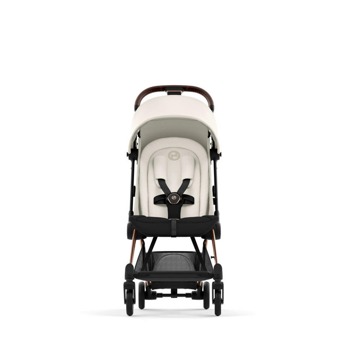 BUGGY Coya  - Roségold/Weiß, Basics, Kunststoff/Textil (79/44/105cm) - cybex PLATINUM
