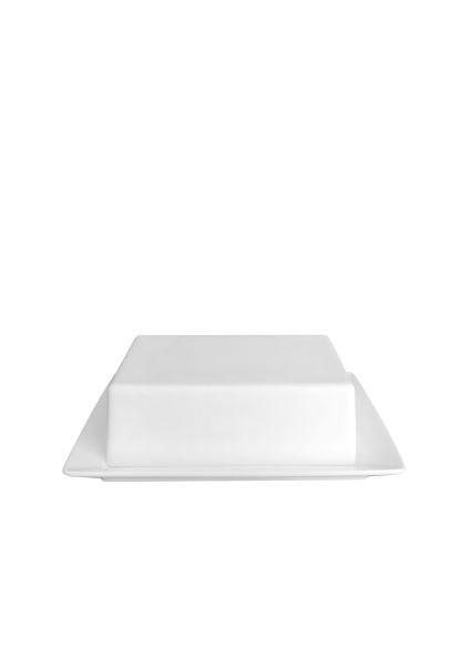 MÁSLENKA porcelán keramika 16/13 cm - bílá, Basics, keramika (16/13cm) - Novel