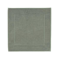 BADEMATTE Waldgrün 60/60 cm  - Waldgrün, Basics, Kunststoff/Textil (60/60cm) - Aquanova
