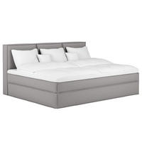 BOXSPRINGBETT 270/200 cm  in Hellgrau  - Hellgrau, Design, Textil (270/200cm) - home24