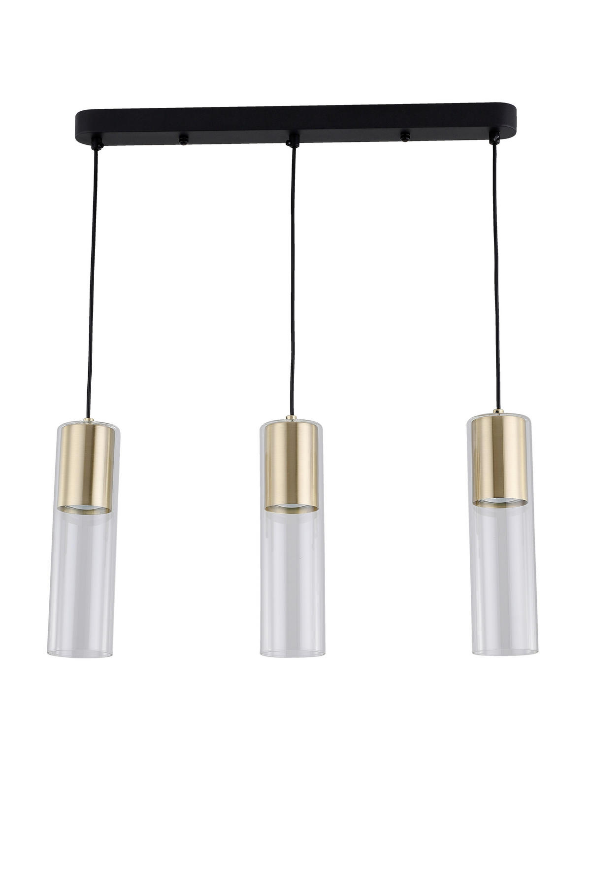 ZÁVESNÉ SVIETIDLO, 50/7/150 cm  - zlatá, Basics, sklo (50/7/150cm)