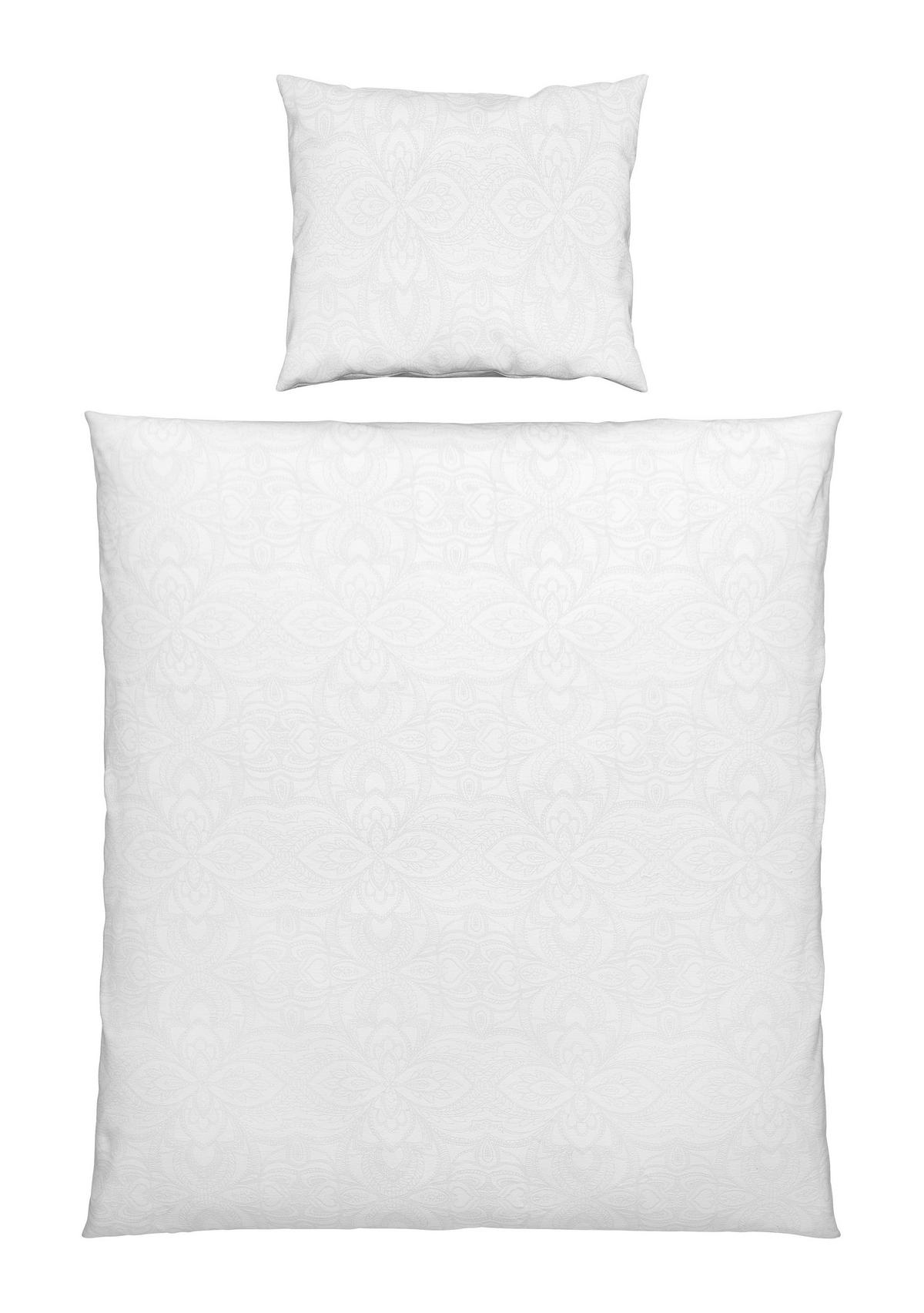 BABYBETTWÄSCHESET 80/80 cm  - Weiss, Basics, Textil (80/80cm) - Patinio