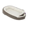 KUSCHELNEST Home Premium  84/47/13 cm   - Dunkelgrau/Weiß, Basics, Textil (84/47/13cm) - Träumeland