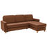 WOHNLANDSCHAFT in Leder Braun - Eichefarben/Braun, KONVENTIONELL, Leder/Holz (245/165cm) - Xora WOHNLANDSCHAFT in Leder Braun - Eichefarben/Braun, KONVENTIONELL, Leder/Holz (245/165cm) - Xora