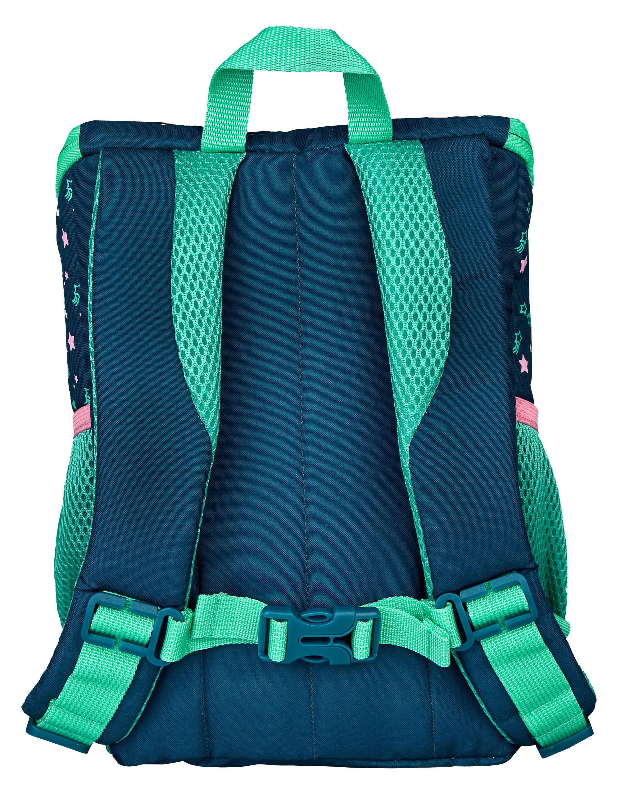 KINDERRUCKSACK Scooli Mini Me Mia Magic  - Rosa/Dunkelblau, Basics, Textil (20/29/13cm)