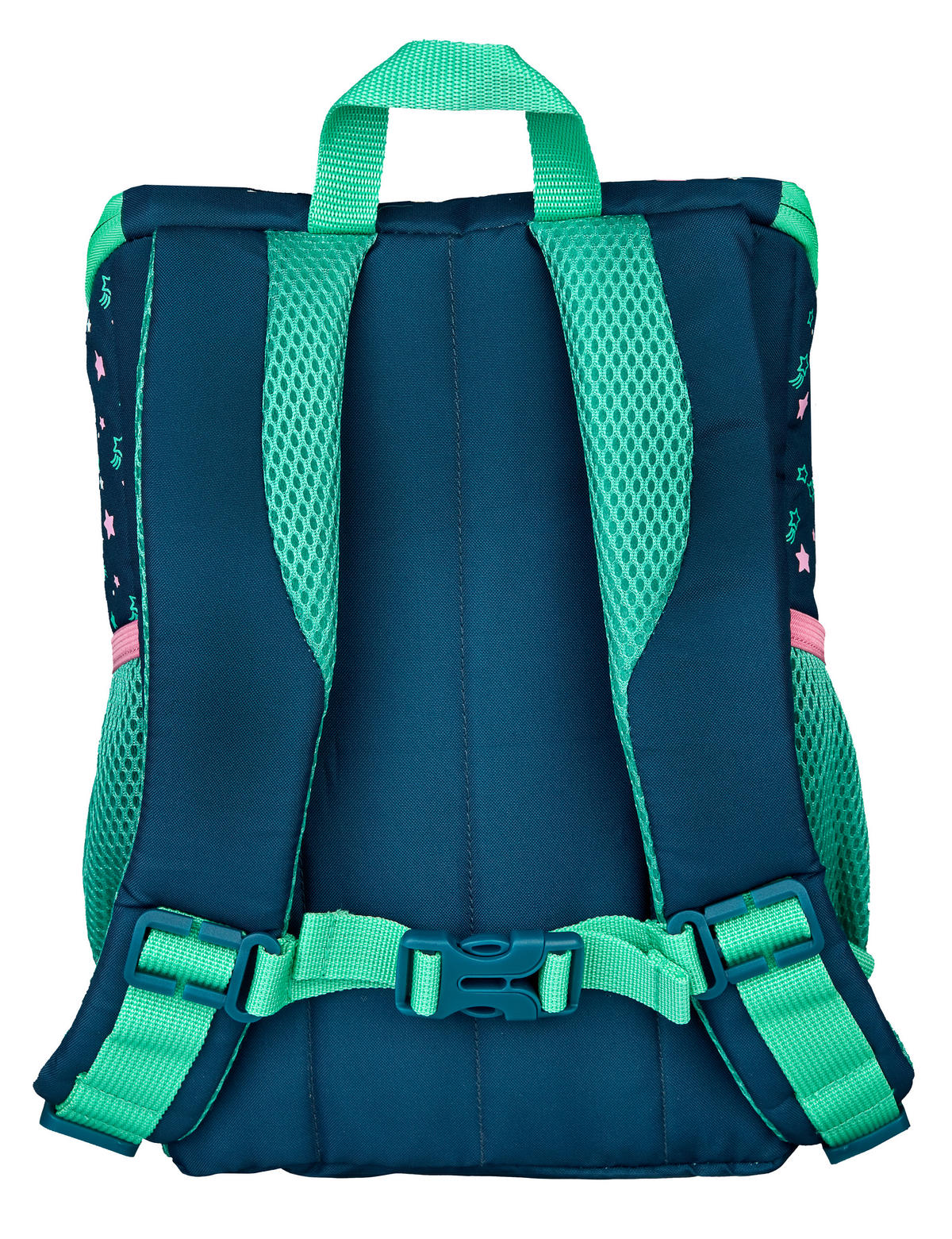 KINDERRUCKSACK Scooli Mini Me Mia Magic  - Rosa/Dunkelblau, Basics, Textil (20/29/13cm)