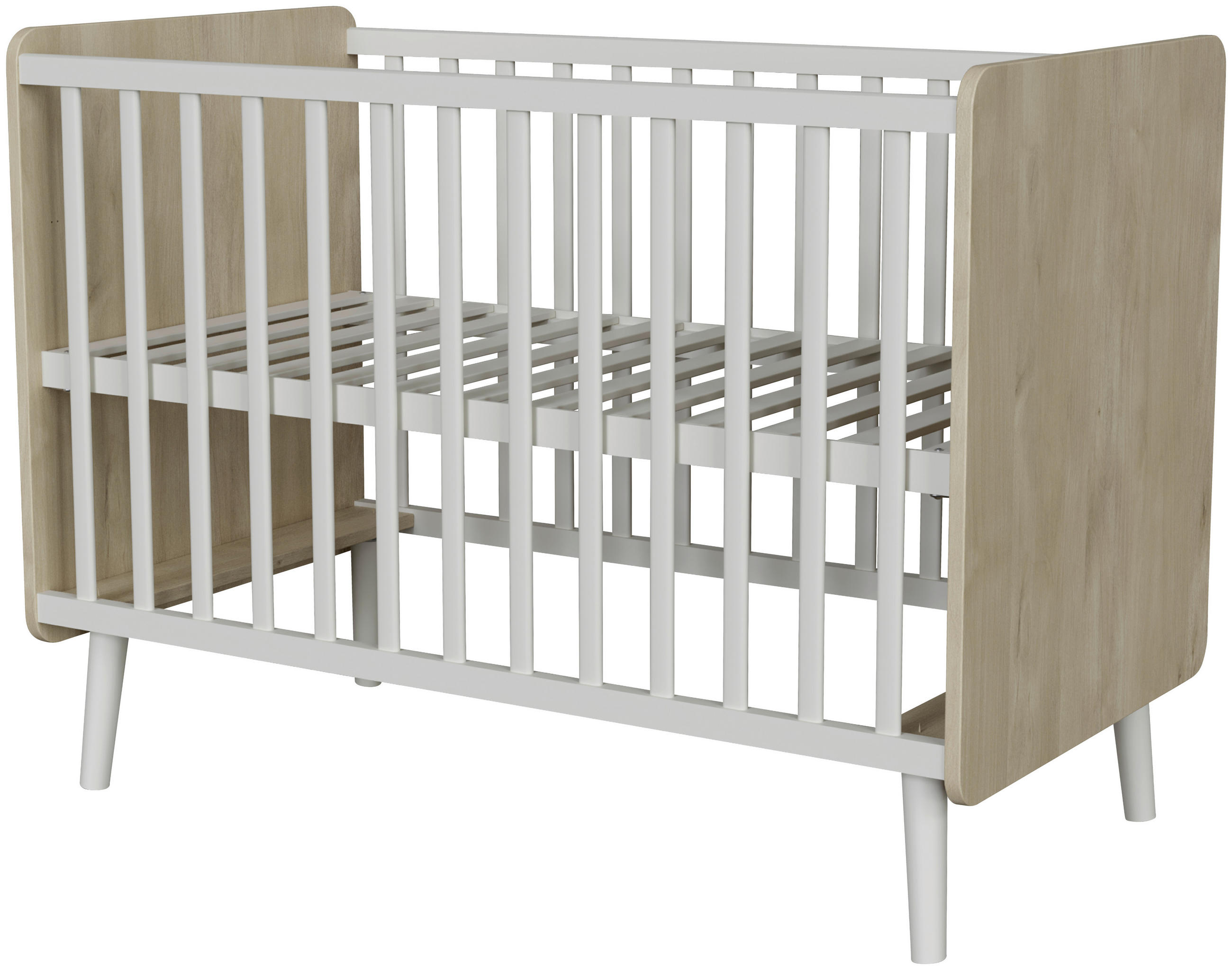 GITTERBETT Peak Natural   120/60 cm  - Eichefarben/Naturfarben, Basics, Holz/Holzwerkstoff (120/60cm)