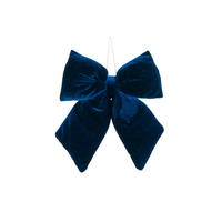 ZÁVĚSNÁ DEKORACE - modrá, Basics, textil (5.0/20.0/23.0cm)