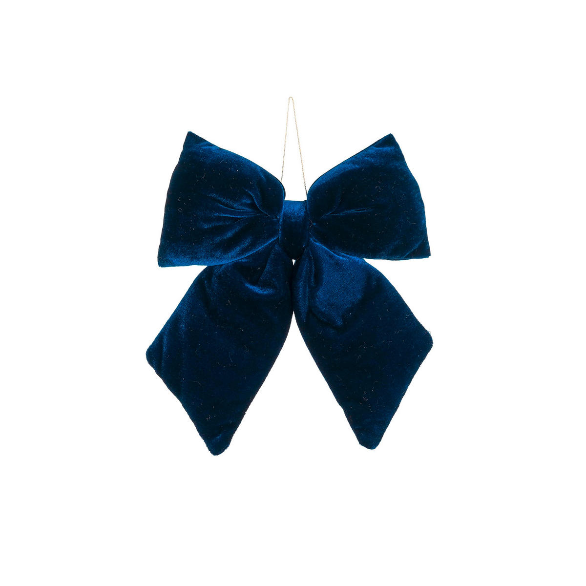 ZÁVĚSNÁ DEKORACE - modrá, Basics, textil (5.0/20.0/23.0cm)
