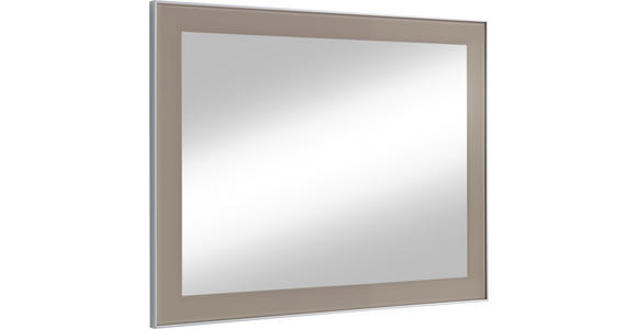 WANDSPIEGEL 80/60/2 cm    - Taupe, Design, Glas (80/60/2cm) - Novel